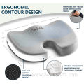 Gel Enhanced Seat Cushion - Non-Slip Orthopedic Gel